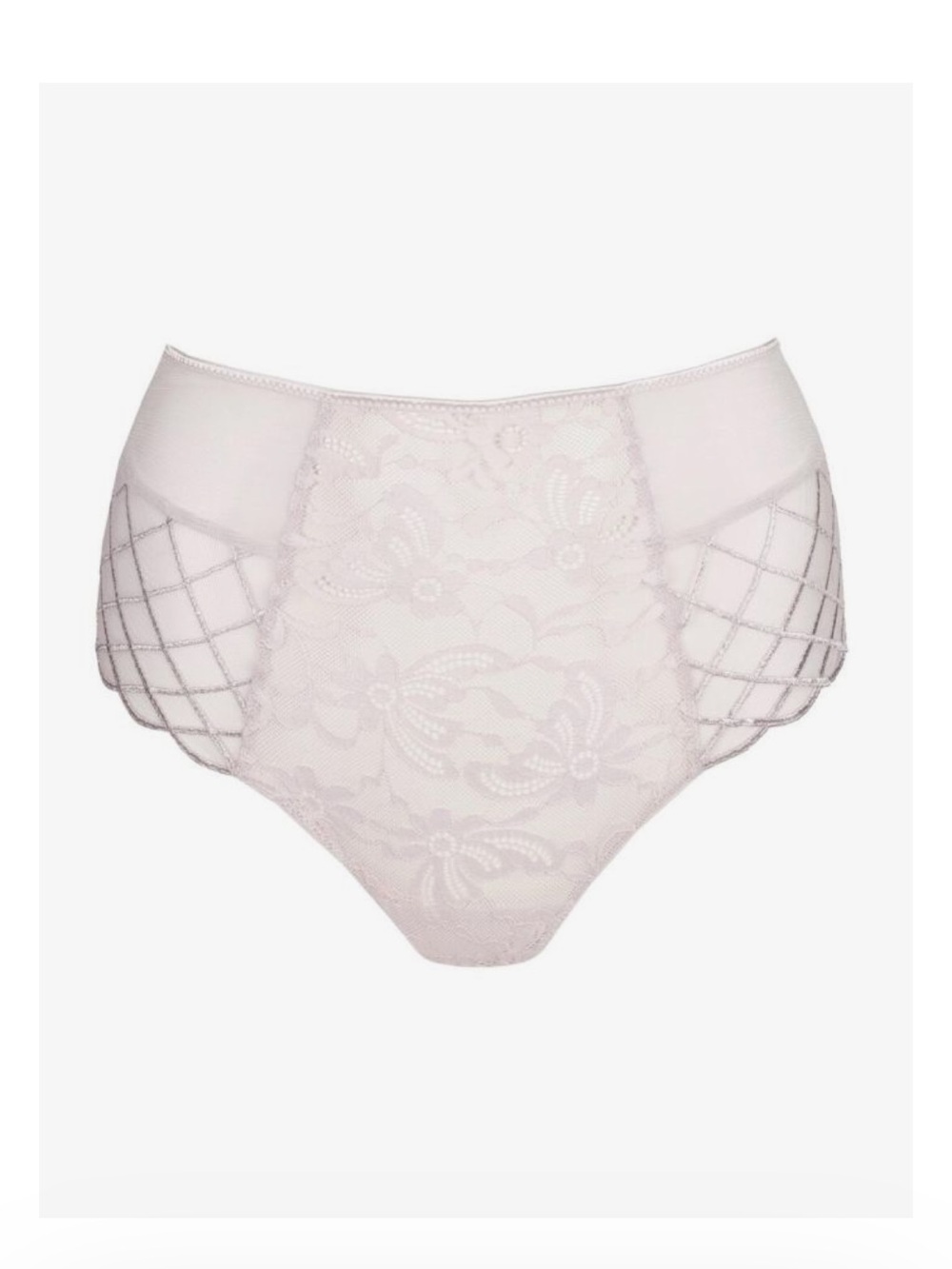 NWT Marie Jo Aven Luxury Sheer Thong Size M Bundle of 2 Marble Embroidered Lace